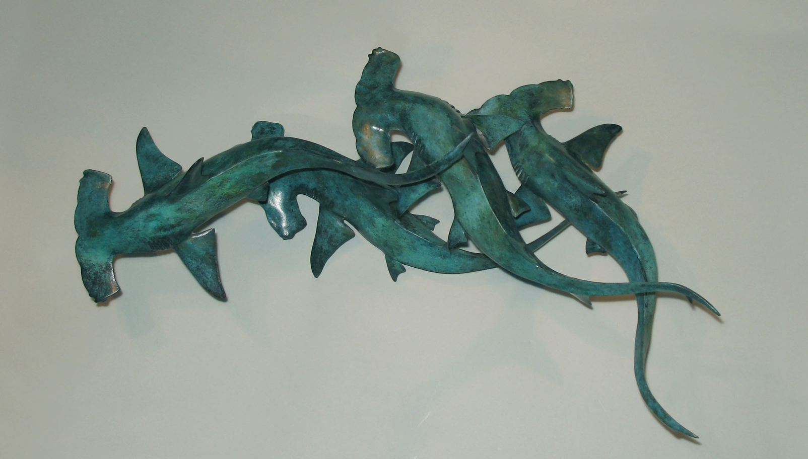 hammerhead shark sculpture