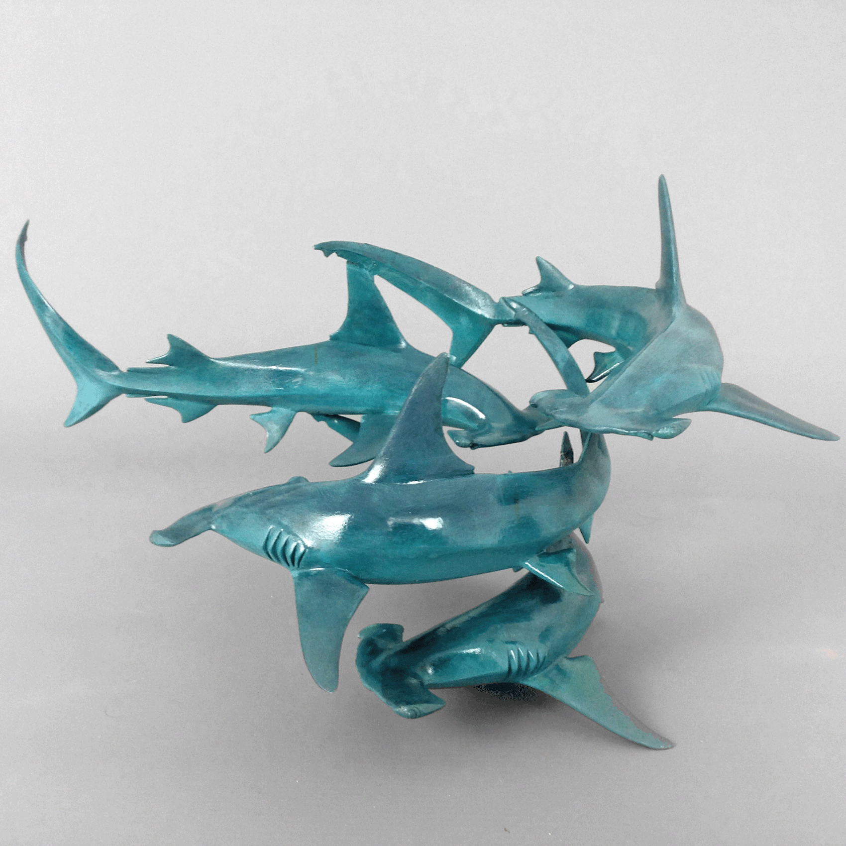 bronze hammerheads