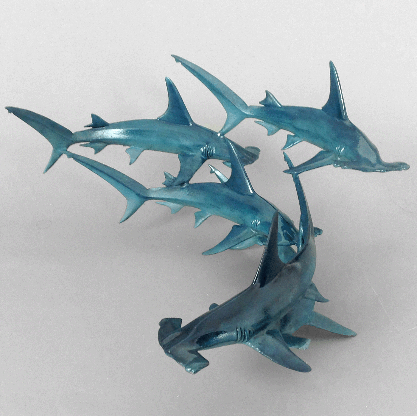Hammerhead shark artwork