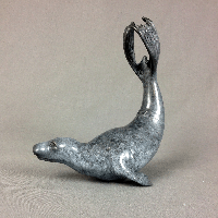 bronze seal sculpture
