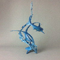 bronze thresher shark