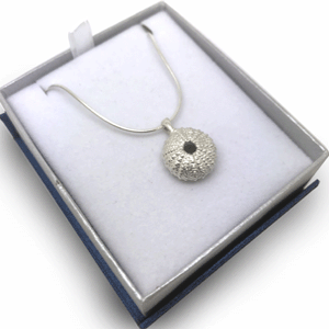 Silver Urchin Necklace